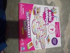 Mini Brands Supermarket Surprise Race Game Family Fun Spinmaster NEW SEALED-bb