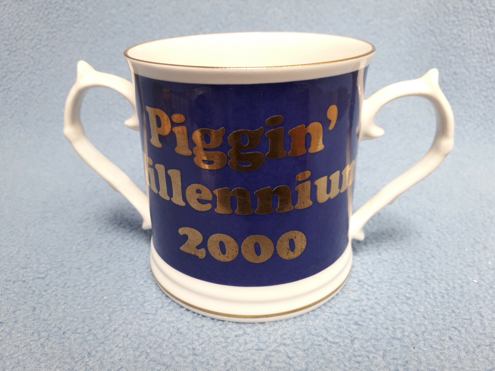 David Corbridge Piggin Ornaments Piggin Millennium Ltd Ed Cup. eBay
