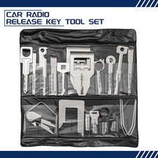 38pcs Car Radio Stereo Audio Head Unit Key Removal Tool Set Release Keys Kits UK