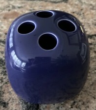 Brand New Rare Vintage Andre Richard Purple Porcelain Toothbrush Holder