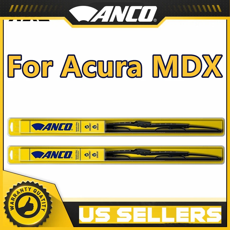 Juego de escobillas limpiaparabrisas ANCO 26" 20" 2 PIEZAS par de ajuste directo para ACURA MDX Foto 2 de 4