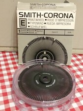 Rare Smith Corona Typewriter Printwheel. E Courier 12  52449.New open Box thumbnail