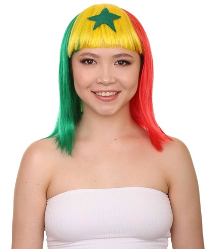 2 X BLUE SPIKEY WORLD BOOK DAY THING 1 WIG FANCY DRESS COSTUME UNISEX AFRO UK - Foto 10