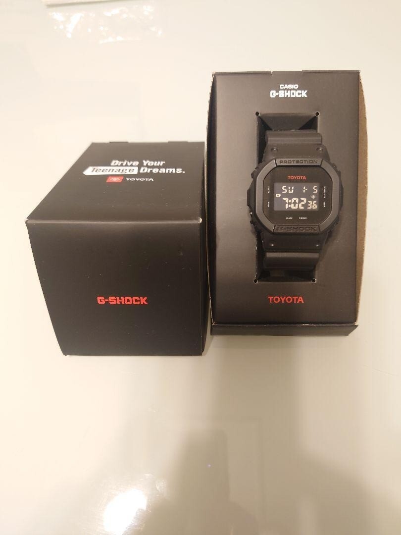 Casio G-Shock DW-5600 Toyota Collaboration – Limited Edition – New
