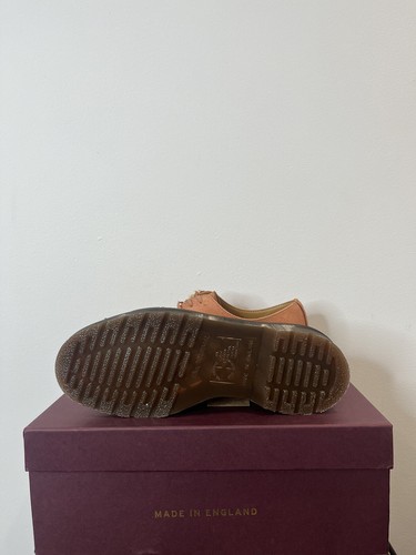 DR MARTENS 1461 PINK MADE IN ENGLAND SAVANNAH NUBUCK SHOES SIZE UK 6 EU 39 - Picture 8 of 8