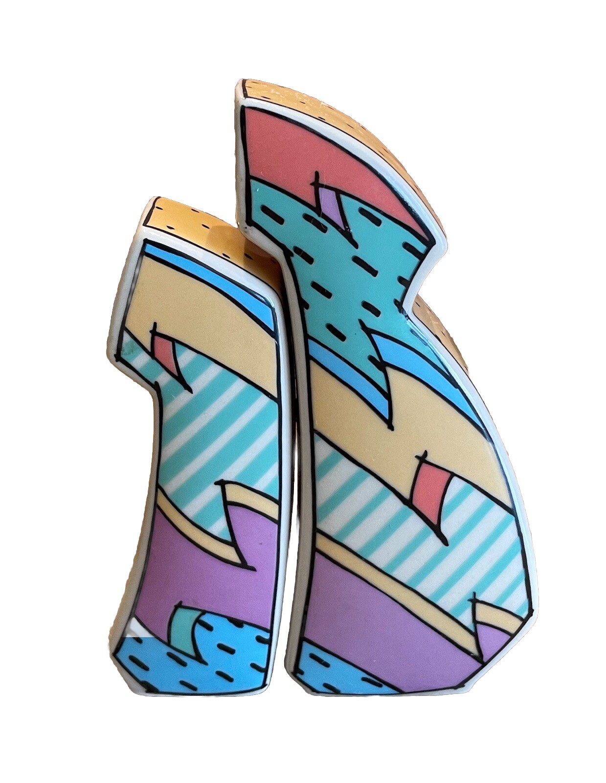 Rosenthal China Flash Series Vintage Salt And Pepper Shakers