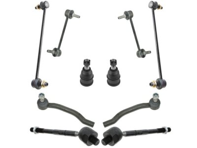 83HN17W Front and Rear Ball Joint Sway Bar Link Tie Rod End Kit Fits