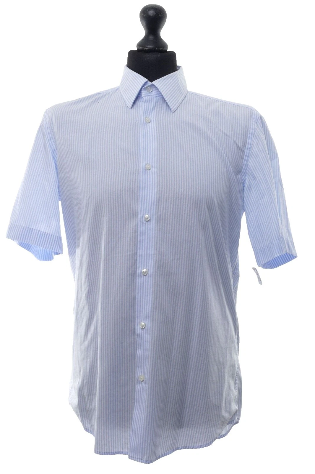 HUGO BOSS Short Sleeve Regular Fit Dress Shirts for Men