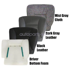 Driver Passenger Bottom Seat Cover For 1998-2002 Dodge Ram 1500 2500 3500