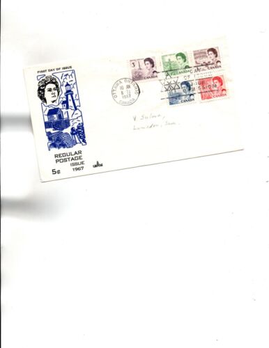 Sc#454 to 458  FDC CAPITAL  on (BLUE)cachet - Photo 1/1