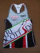 Louis Garneau Triathlon, Tri Sports Women’s Race Top with Sports Bra Support, S