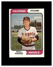 1974 TOPPS ORIGINAL RICH HAND #571 CALIFORNIA ANGELS BASEBALL CARD NR.MINT 