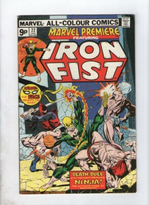 Marvel Comics Marvel Premiere Featuring Iron Fist Vol. 1 No. 22 June 1975 