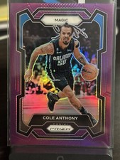 2023-24 Panini Prizm Purple Prizm #16 Cole Anthony 16/99