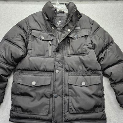 Rocawear Youth Medium Black Puffer Winter Coat