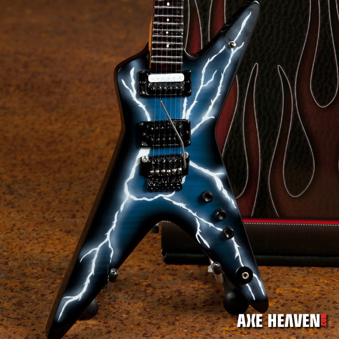 Dimebag Darrell Lightning Bolt Guitar Pantera Collectible Replica
