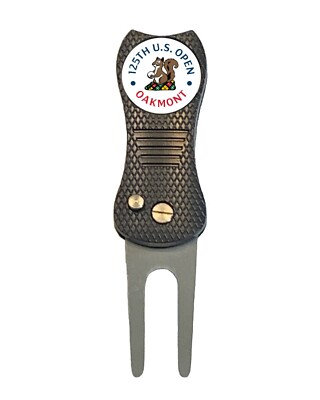2025 US Open Oakmont CC Golf Ball Marker + Premium Switchblade Divot Tool