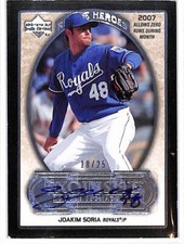 2007 Exquisite Collection Rookie Signatures Heroes Autographs Joakim Soria 18/25