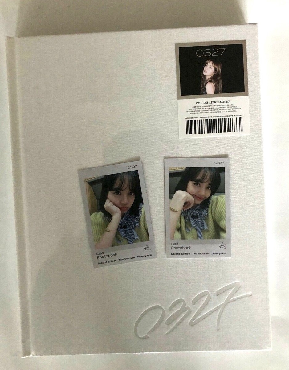 K-POP・アジア Lisa photobook 2nd edition Amazon.com: Blackpink Lisa Photobook 0327 Vol.2 (2nd Edition