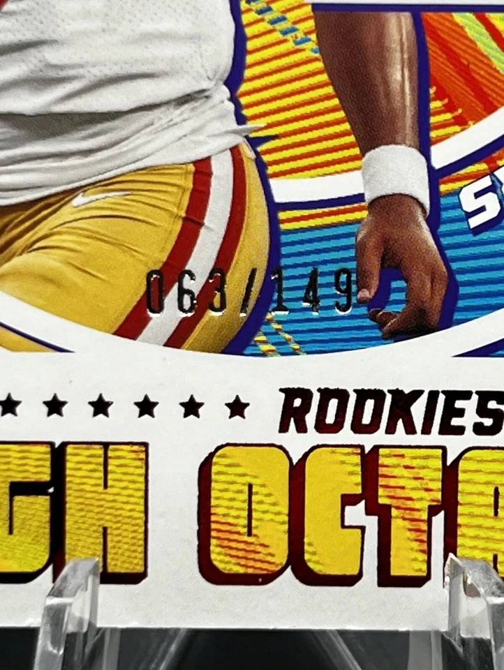 2022 Panini Rookies and Stars Patch High Octane Trey Lance /149 49ers  - Image 2 of 3