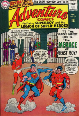 Adventure Comics (1938) # 339 (3.0-GVG) Centerfold detached 1965