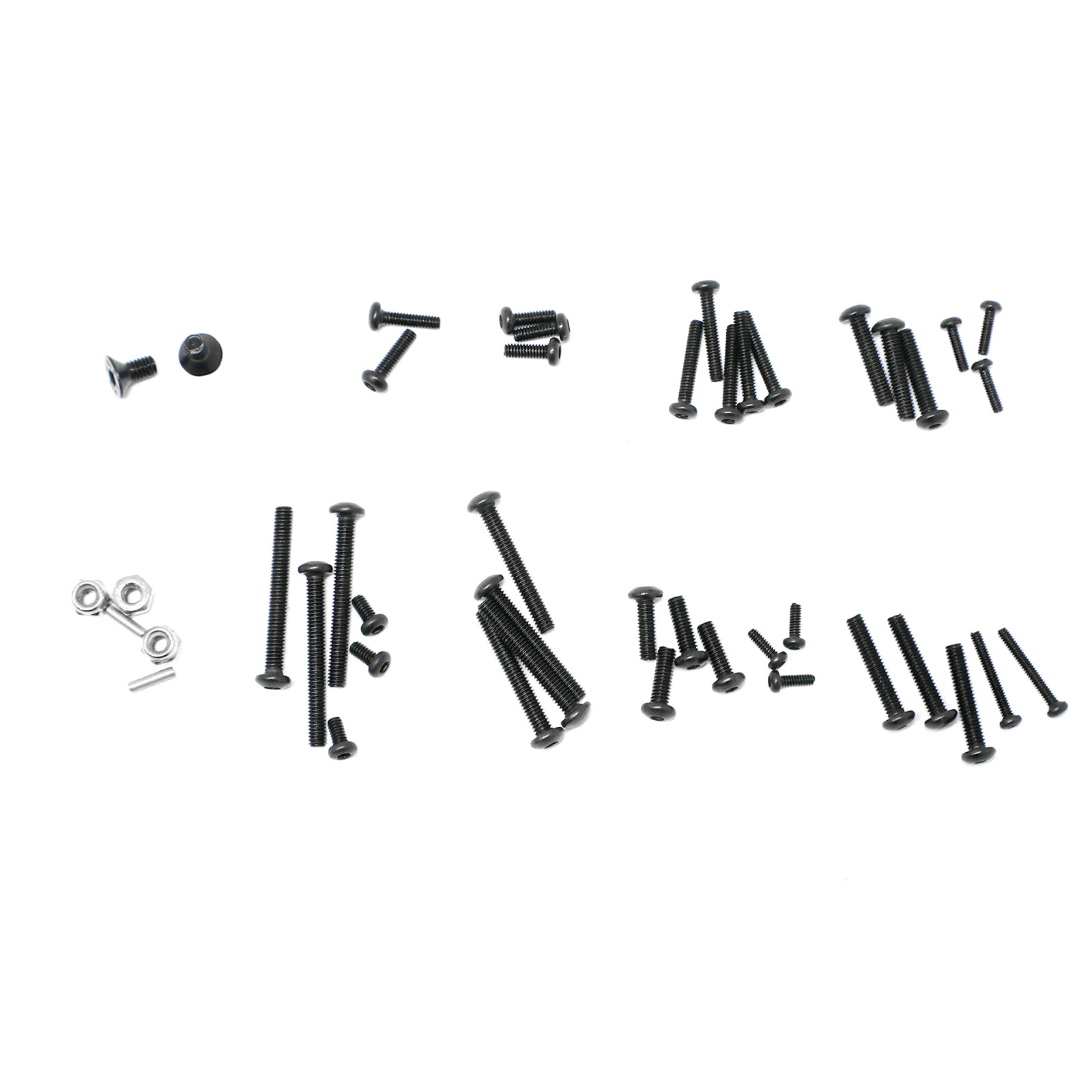 1/18 Vairous Sizes Assorted Metal Hard Screws For Traxxas TRX-4M RC Car