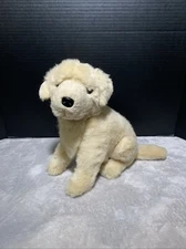 E&J Classic Dog Plush Realistic Golden Retriever Lab Puppy Wired Front Legs 12"