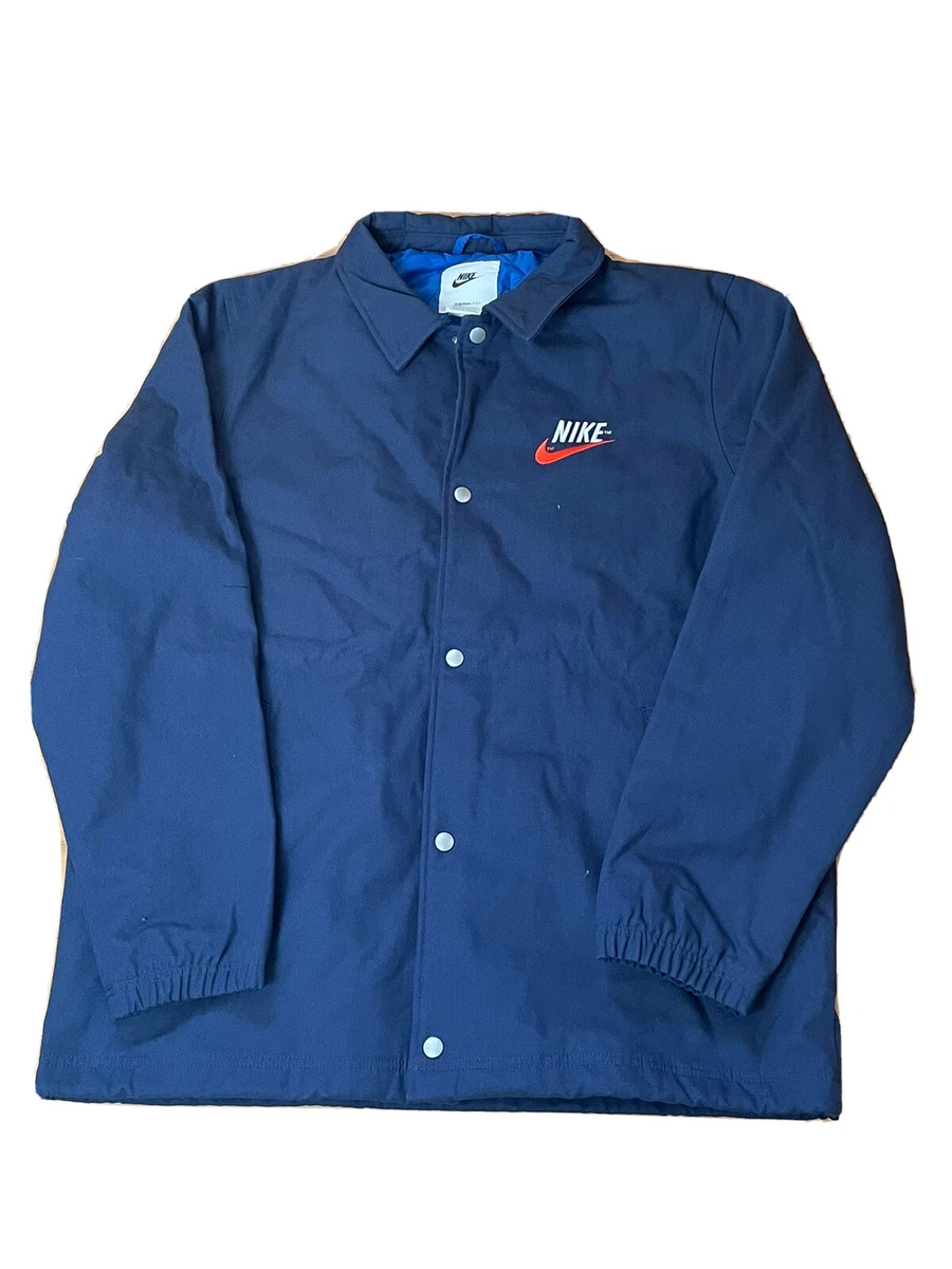 Nike Sportswear Therma FIT Woven Jacket Blue DM5275 410 Men s Size Large Tall