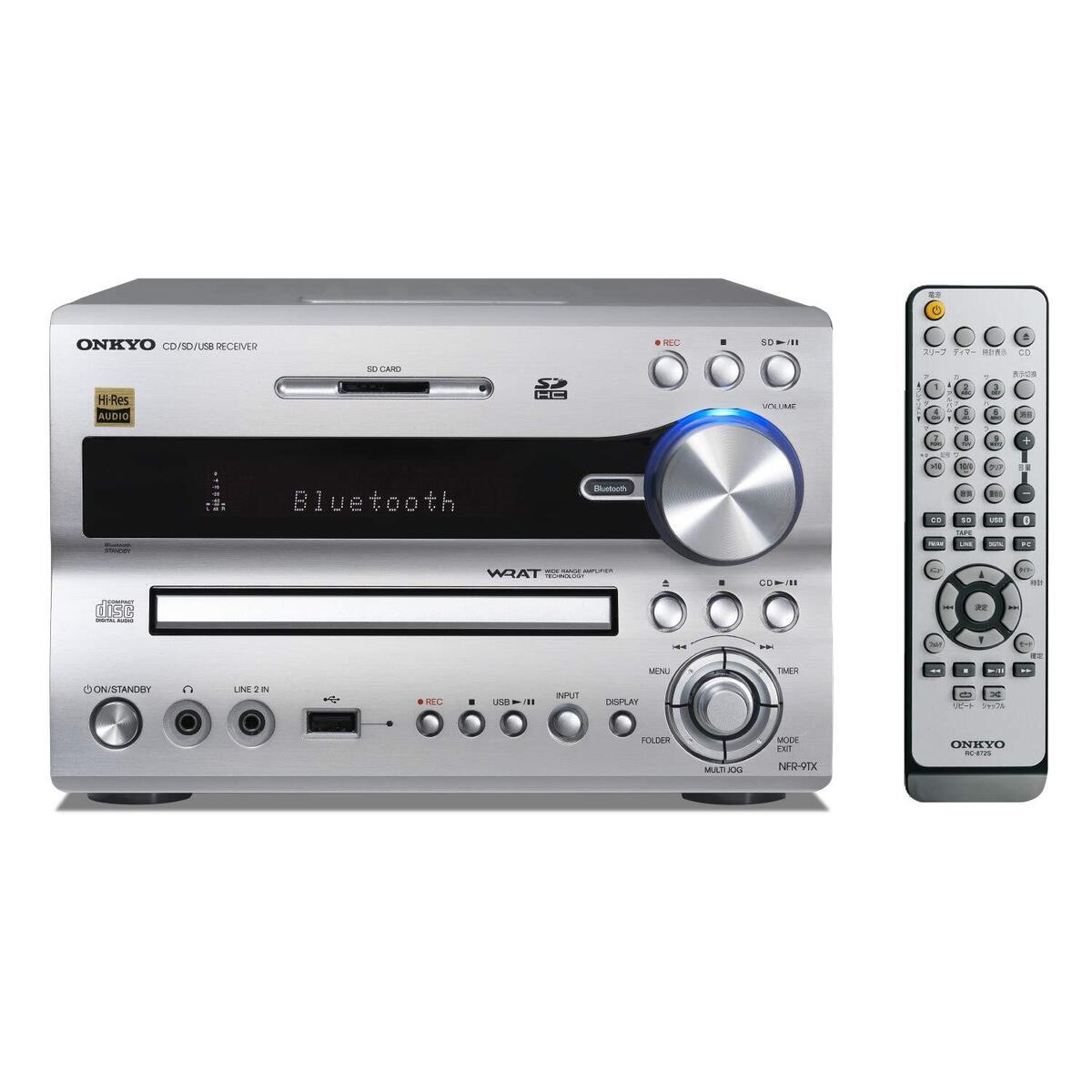 ONKYO NFR-9TX (S) CD SD USB Receiver Hi-Resolution Silver ONKYO NFR-9TX (S) CD SD USB Receiver Hi-Resolution Silver
