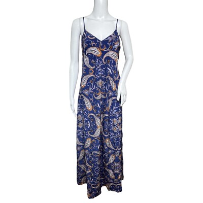yumi kim silk maxi dress YUMI KIM Silk Floral Maxi Dress $275 Size XS
