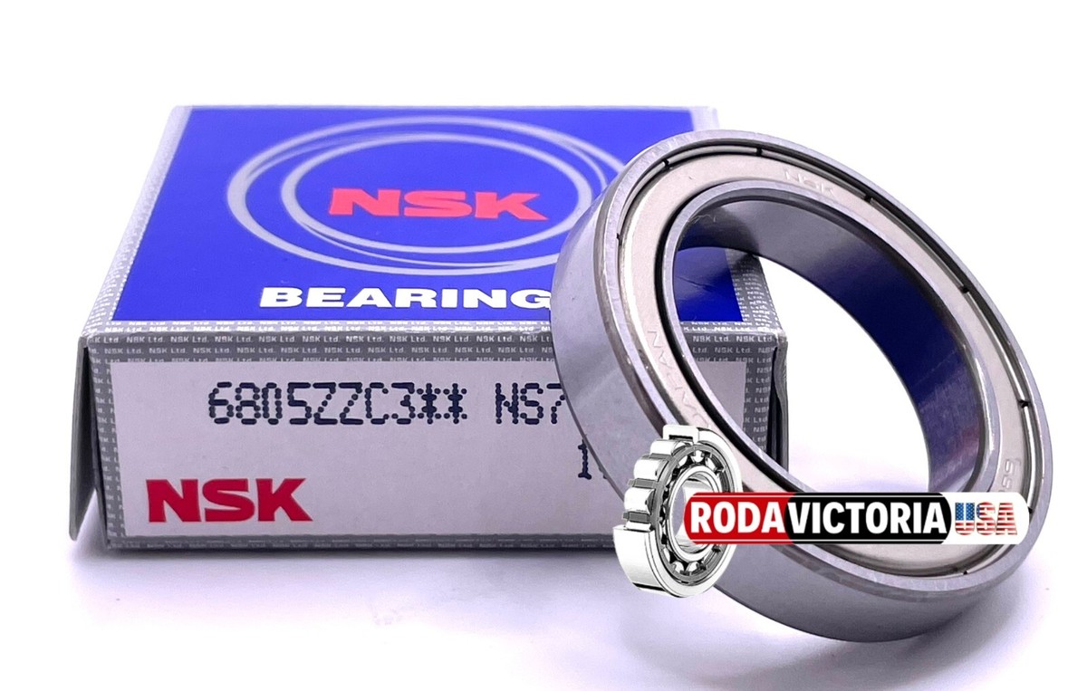 NSK JAPAN 6805 ZZ DEEP GROOVE BALL BEARING METAL SHIELDED