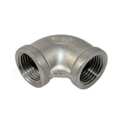 Stainless Elbow 1/2'' Female NPT - Stainless Steel 304 Class 150 - Ships From USA