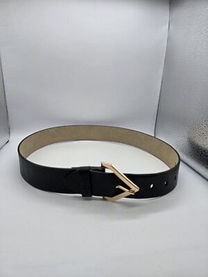 Jessica Simpson Black Belt with Gold Buckle 71kA55fvbYL._AC_UY1000_.jpg main image 2