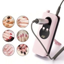 Fresa Unghie Portatile 35000 Giri Ricaricabile Pedicure Manicure Nail Art Gel