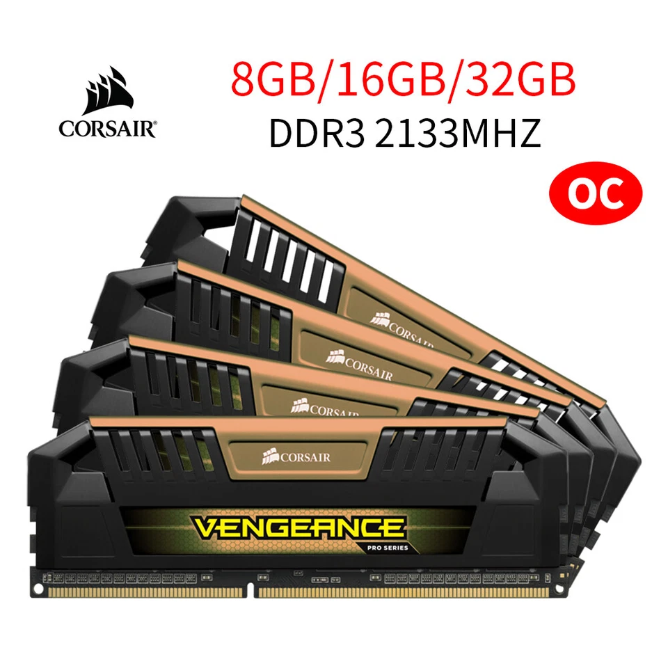 Corsair 32GB 16GB 8G DDR3 Overclocking 2133MHz 2400MHz Desktop Memory RAM LOT UK - Image 4 of 4