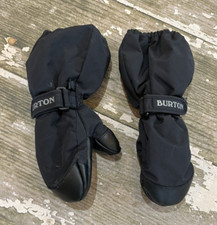 BURTON Toddler Warmest Mitts Mittens Winter snow Ski Snowboard Kids Black Sz 6T