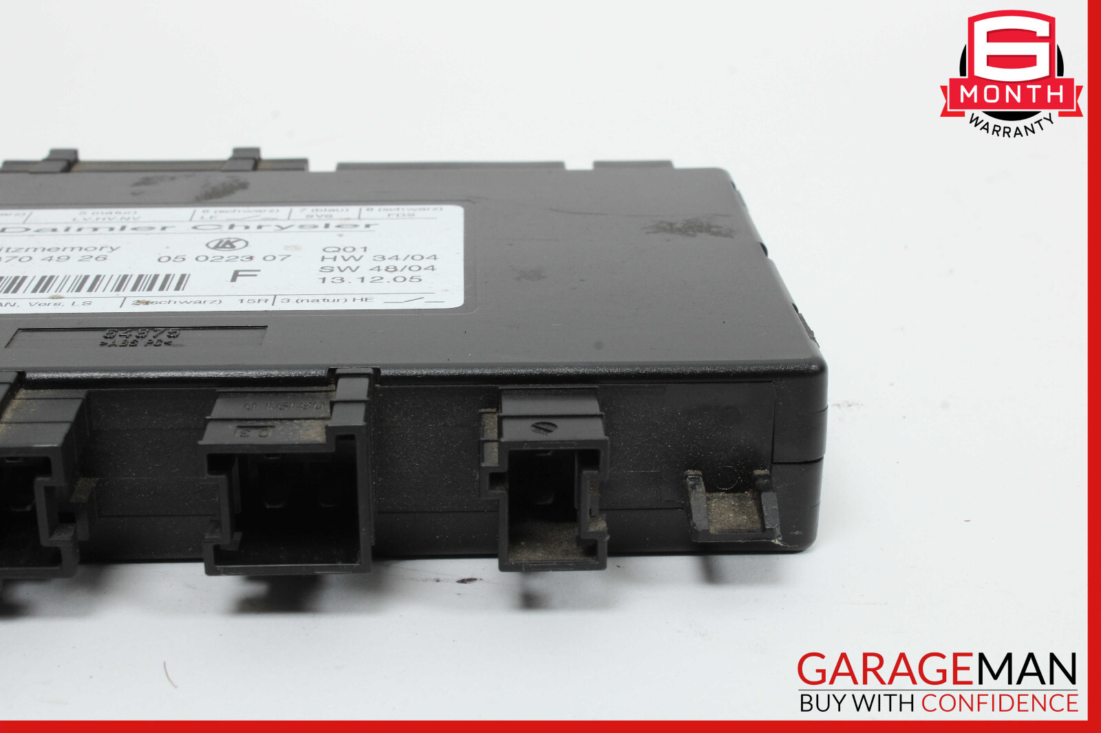 03-12 Mercedes W211 E350 E320 GL350 SLK350 Seat Control Module Left ...