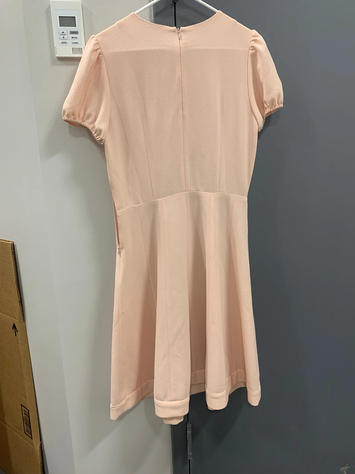 Abito '''Nuovo Senza Etichette'' Rosso Valentino Elegante Rosa Tg 44