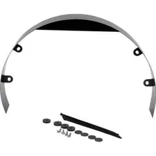 Black Steel Universal 3" Wide Radiator Cooling Fan Shroud, Chevy, Ford, Mopar