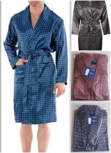 mens satin robe uk