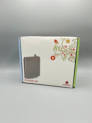 DSL Easy Box Router 602 Vodafone, Weiß, Mit OVP, TOP Zustand 