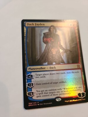 Foil Dack Fayden - Eternal Masters - MTG - Planeswalker | eBay