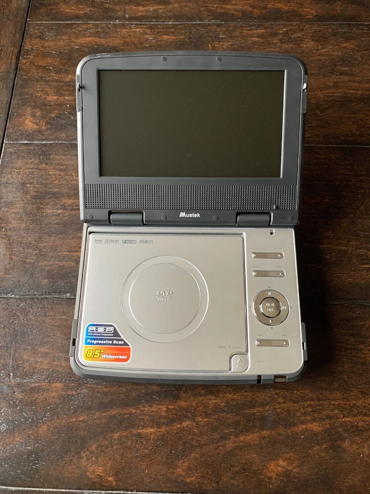 REPRODUCTOR DE DVD PORTÁTIL MUSTEK MP85 8,5 PULGADAS CON ESTUCHE DE TRANSPORTE TARGUS Foto 3 de 4