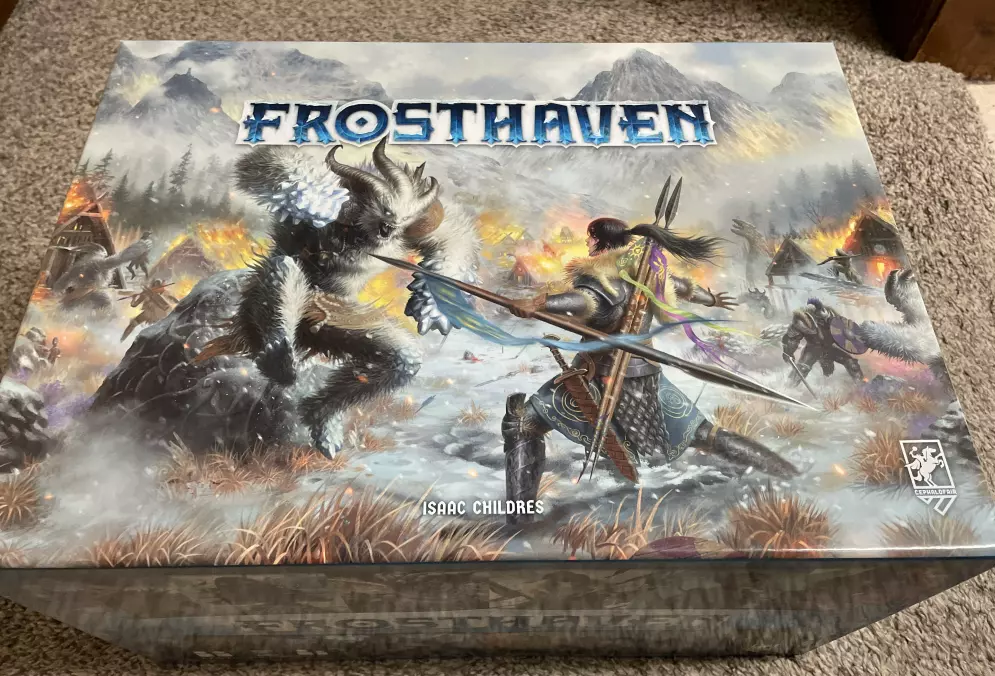 Frosthaven Kickstarter Edition + Solo Scenarios - Brand new - Board Game IN  HAND