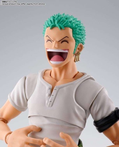 Bandai S.H.Figuarts SHF One Piece Roronoa Zoro Romance Dawn - Foto 6 di 7