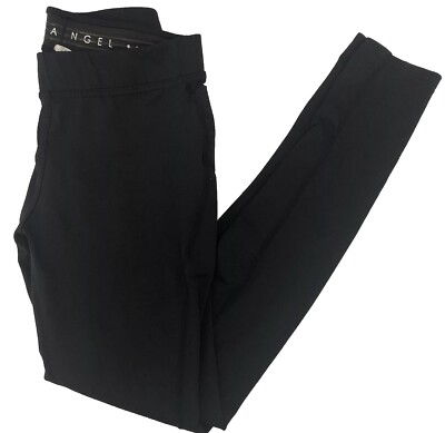 Vansydical Traingel Juniors Leggings L Black Full Length Nylon Activewear Fitnes