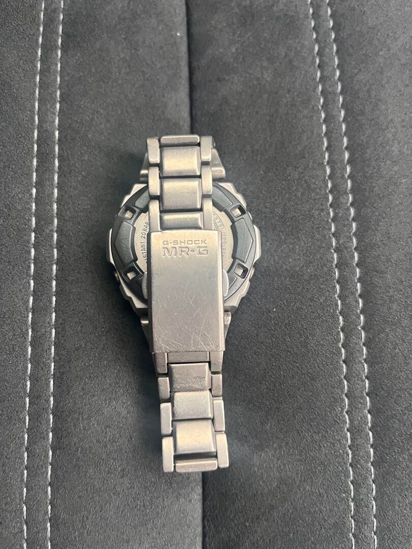 【訳ありバンド 約17cm】g-shock CASIO MR-G-210T腕時計 CASIO G-SHOCK MRG-210T Full Titanium Digital Quartz Men's