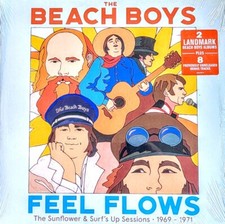 BEACH BOYS - FEEL FLOWS -SUNFLOWER & SURF'S UP SESSIONS - VINYL 2-LP SET " NEW " BEACH BOYS - FEEL FLOWS -SUNFLOWER & SURF'S UP SESSIONS - VINYL 2-LP SET " NEW "