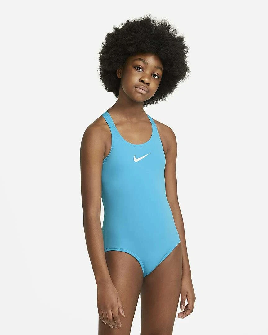 Blue nike swimsuit sales