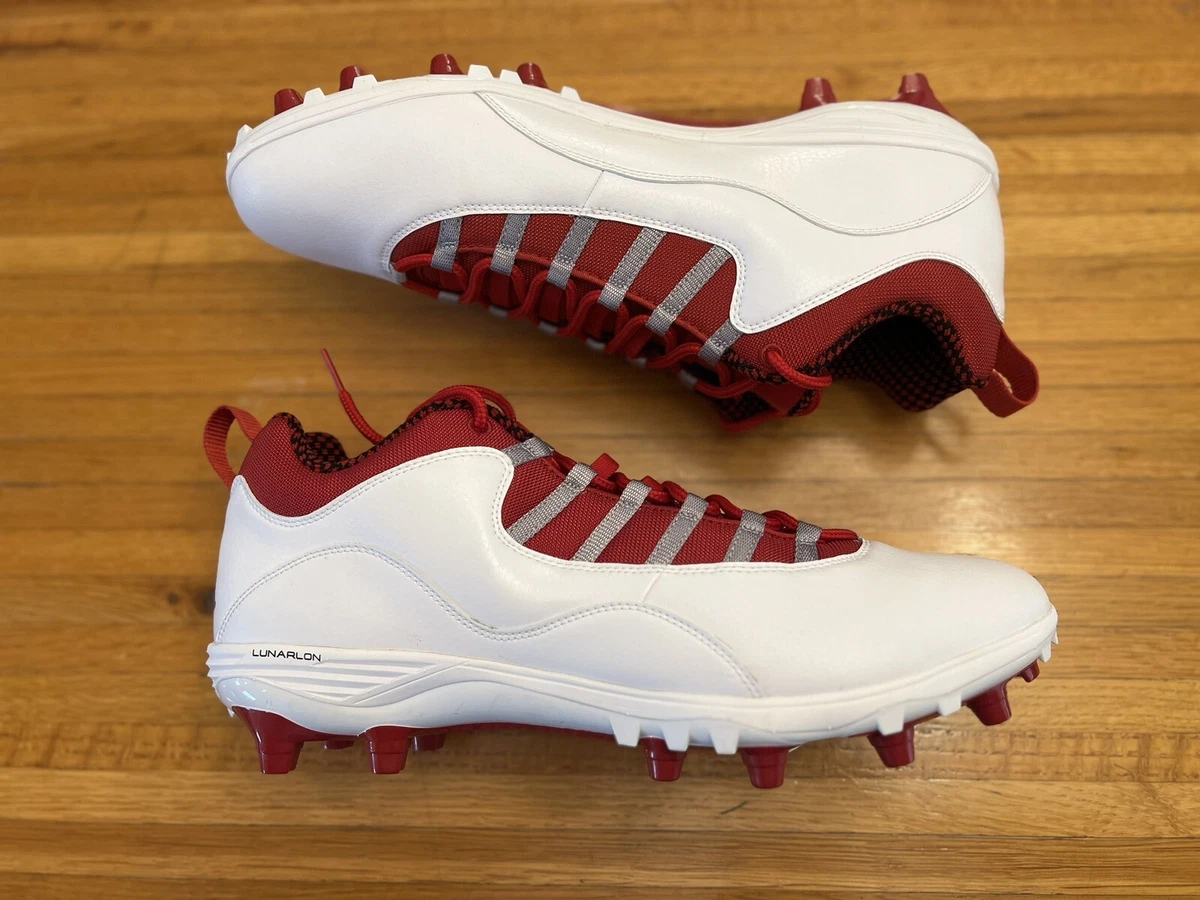Preços baixos em Jordan 10 TD Low White Gym Red | eBay